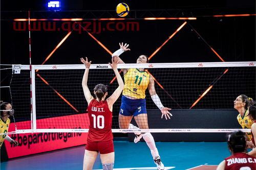 女排中国队对巴西实况（女排联赛中国队对巴西队）