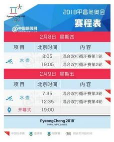 冬奥会中国队赛程安排（中国冬奥会比赛）