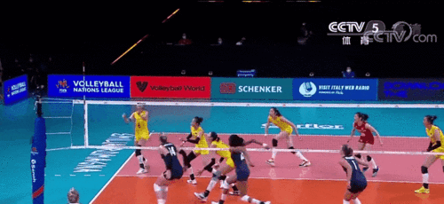 中国女排8连胜美国（女排中国对美国数据）