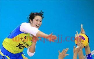 中国女排队员汪慧敏（中国队女排队长惠若琪）