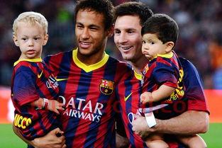 内马尔梅西回家图片(内马尔得知梅西转会)