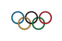 奥运五环简笔画