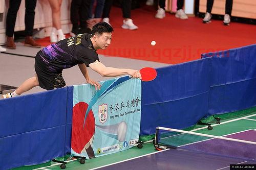 马龙许昕表演绝技