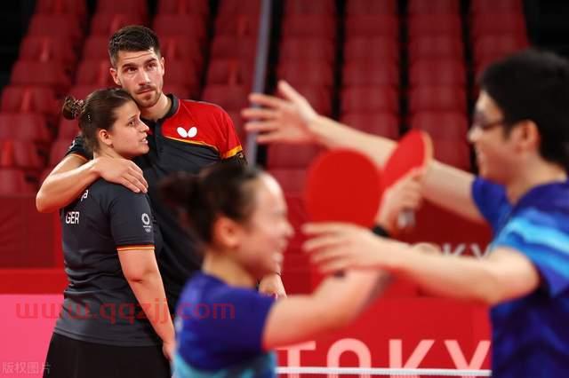 国乒奥运混双摘银